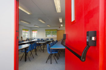 Temporary classroom for creche and daycare providers width=