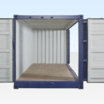 Full Side Access Container 20ft. End Doors and Side Doors Both Open.