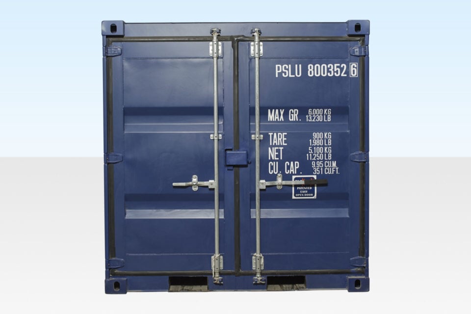8ft Steel Storage Container for Hire in the UK Portable Space