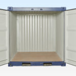 8ft Container for Hire. Doors Open.