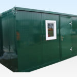 Flat Packed Office Cabin with 2 windows