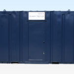 Steel Anti-Vandal 3+1 Site Toilet Cabin