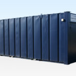 External View 24ft 5+1 Steel Site Toilets