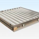 Flat Pack Galvanised Store. Not Assembled.
