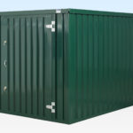 Flat Pack Storage Container. 3m x 3m Assembled.