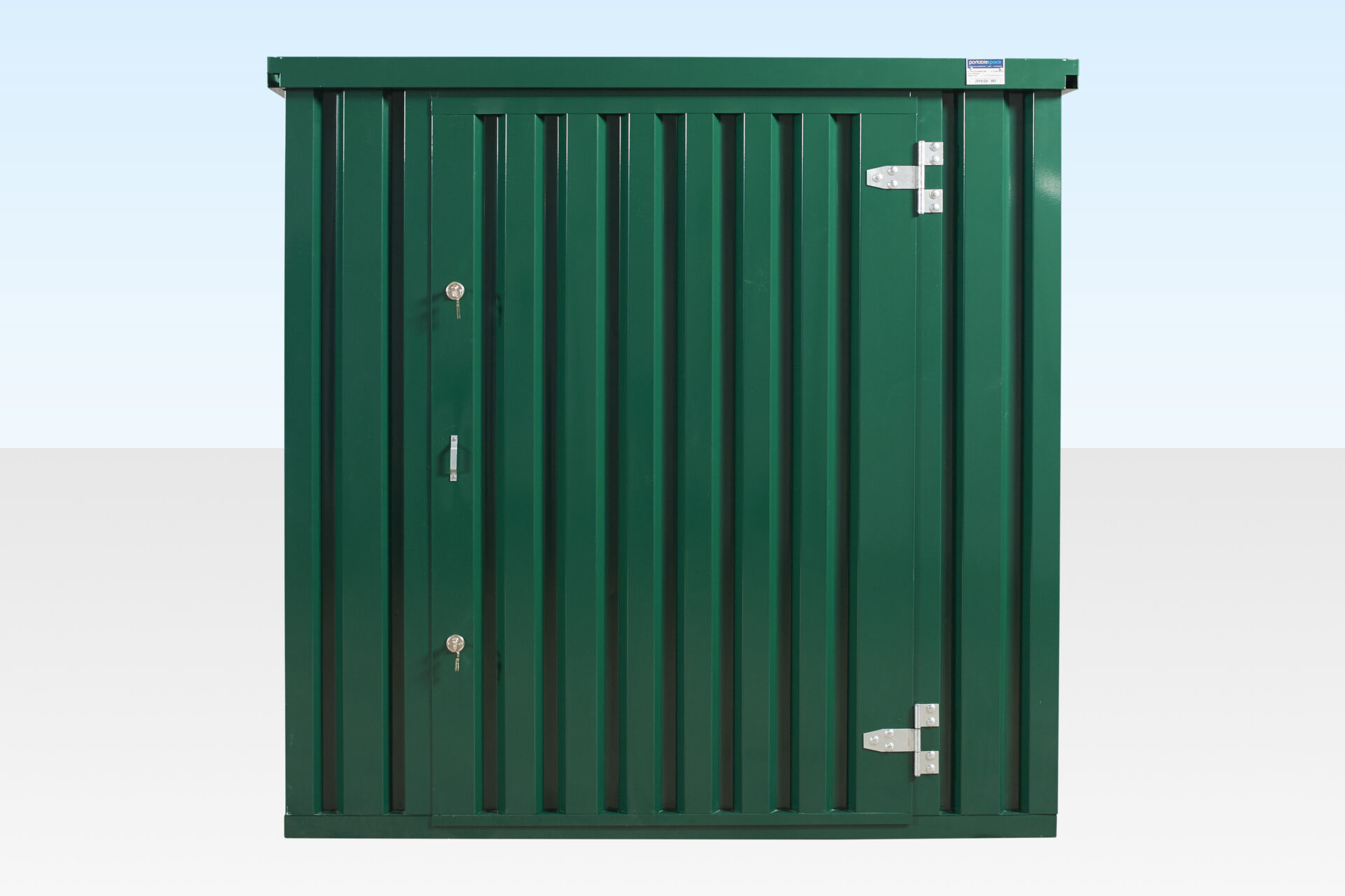 Download 4m x 2.1m Flat pack storage container for sale UK Yellowimages Mockups