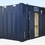 Small Steel Anti-Vandal Office - Door Open