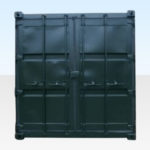 10ft Shipping Container for Sale. Used. External View of End Doors.