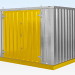 Flat Pack Chemical Storage Container - External View