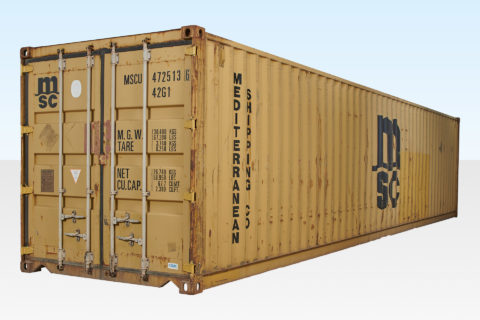 Used 40ft Container - Doors Closed