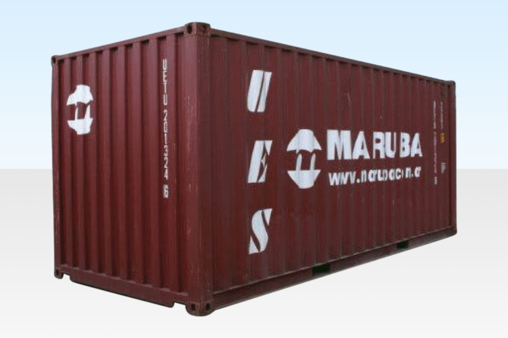 375 - 20ft Container Grade A End Angle Sale - 20ft Used Shipping Container. Grade A Quality