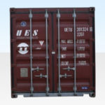End View. 20ft Used Grade 'A' Container for Sale