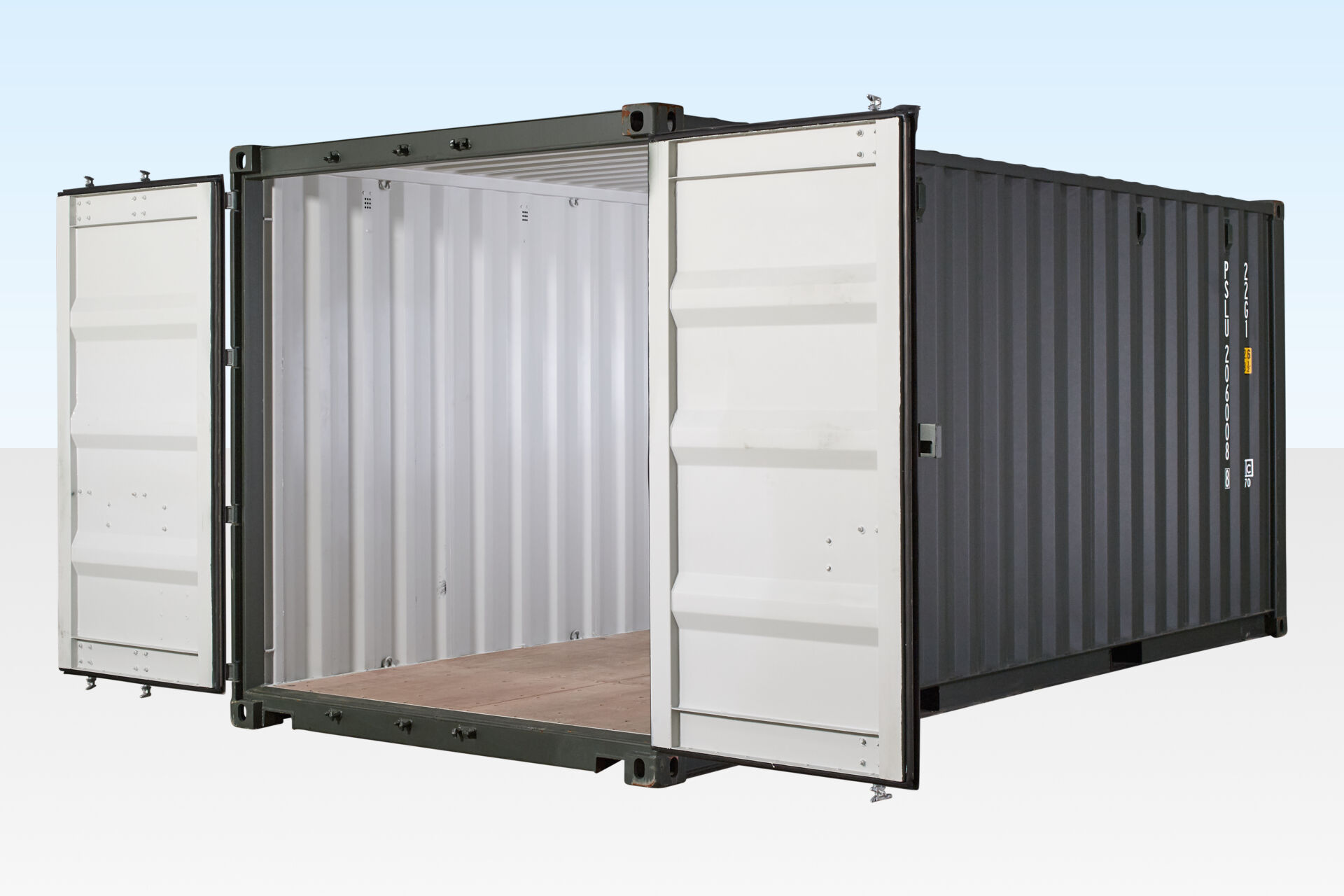 20ft Shipping Container (Dark Green) for Sale - Portable Space