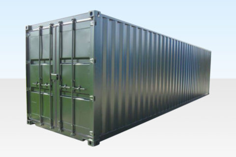 30ft Shipping Container. New. Dark Green.