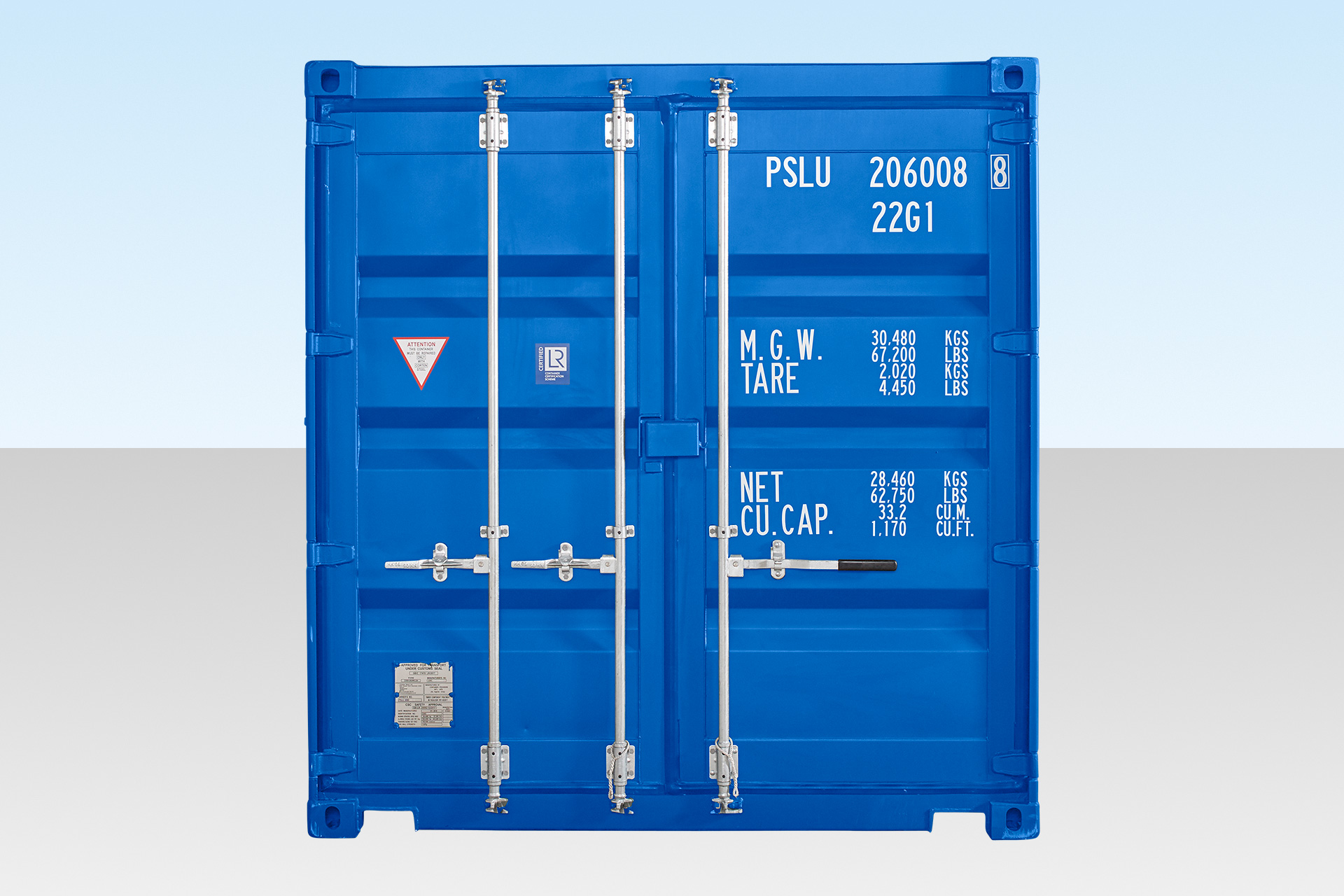 20ft x 8ft Steel Storage Hire Secure Store Hire Portable Space