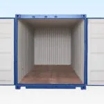 Internal View of 20ft Container - Doors Open