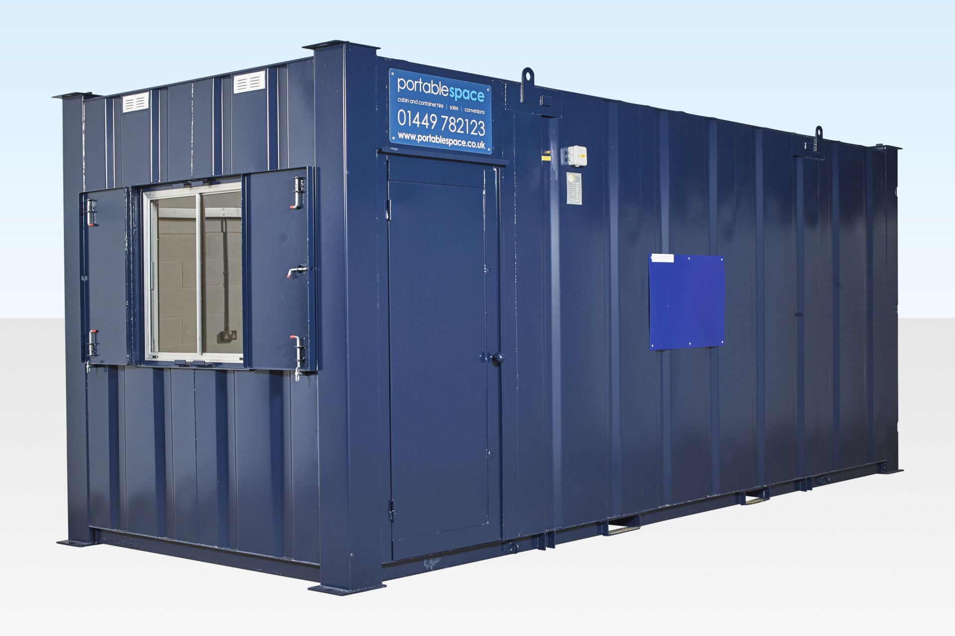 20ft Combined Steel Canteen & Drying Room for Sale UK Portable Space