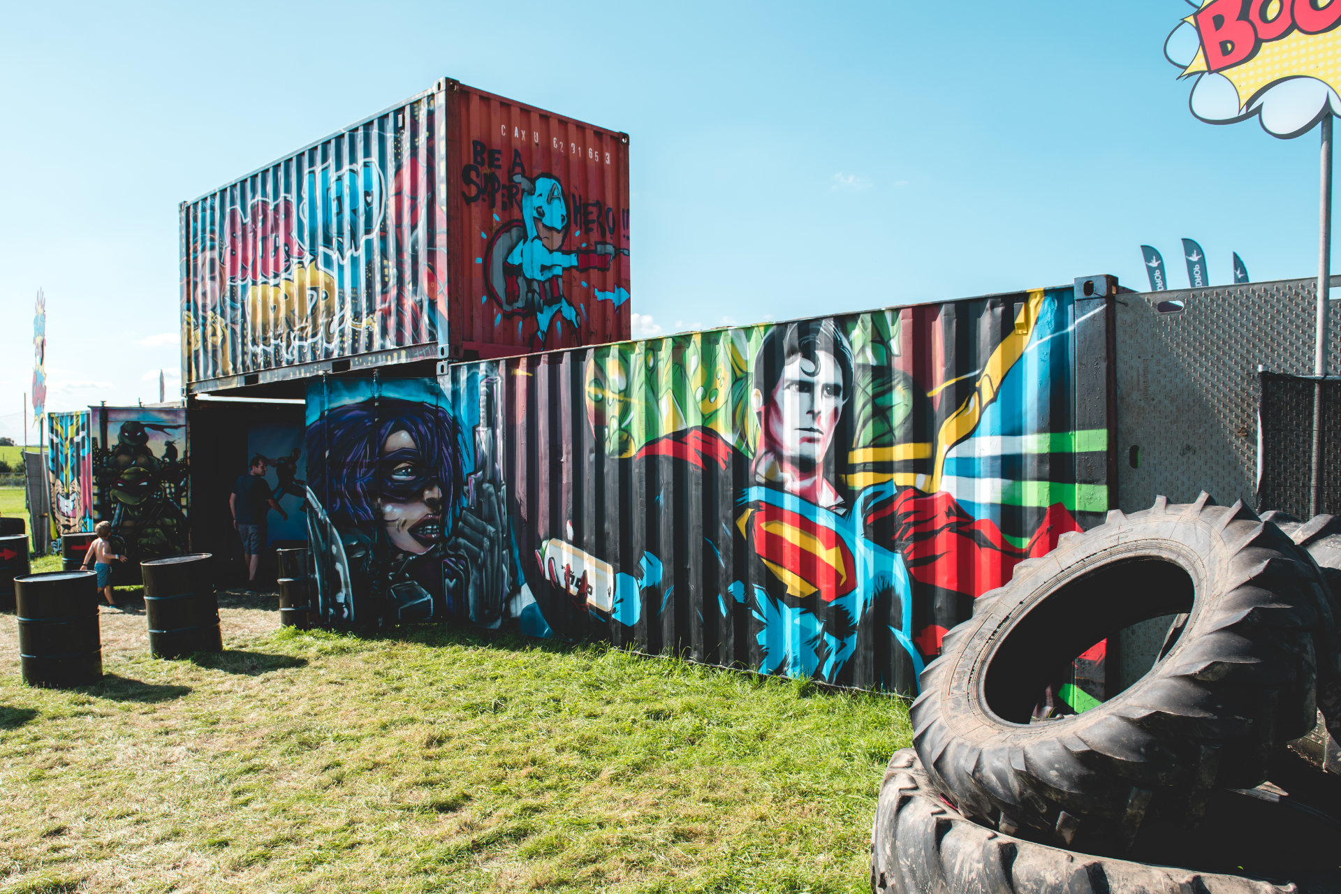Shipping Containers for CarFest Events | Portable Space