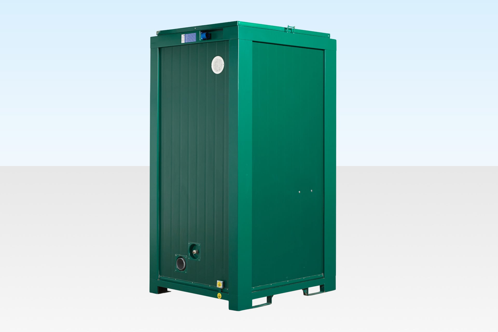 Single Mains Toilet 1.2m x 1.4m (RAL 6005) - Image 3
