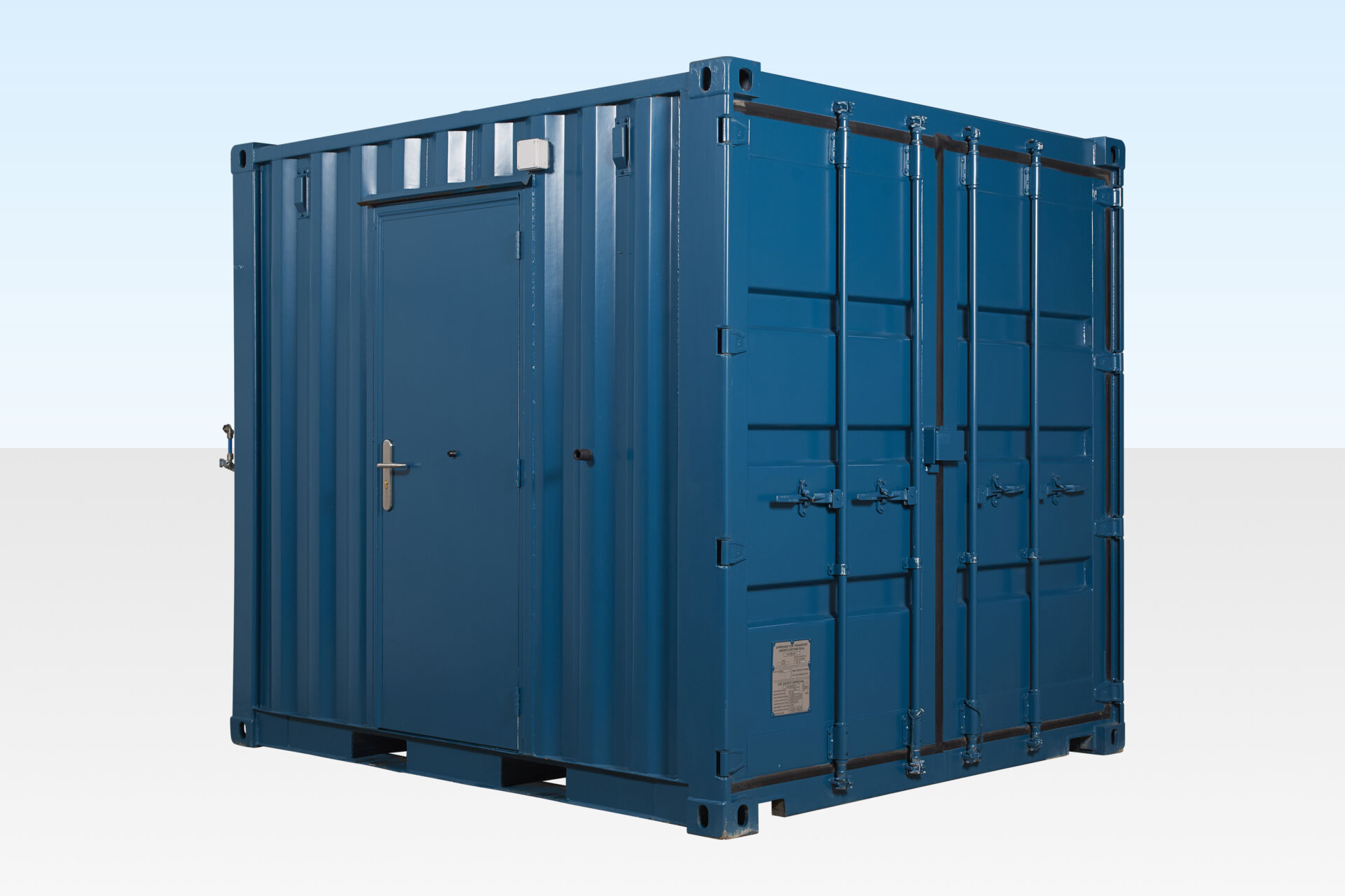 881 - Turnstile Closed (1) External view of Steel Turnstile - Closed