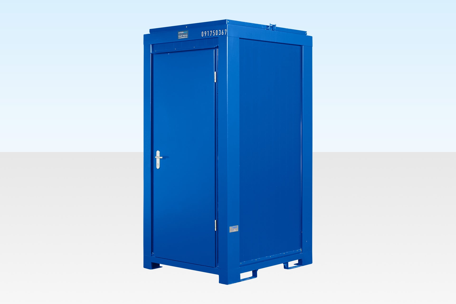 Single Mains Toilet for Sale UK (RAL 5010) Portable Space