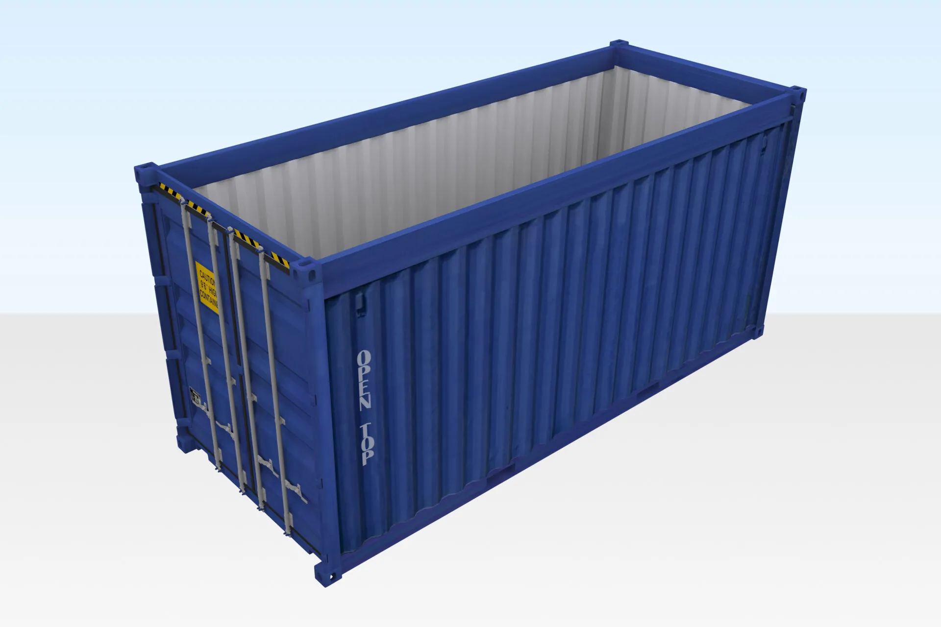 20ft Used open top shipping containers for sale : Open top c