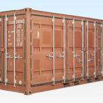 20ft FSA Container. All Doors Closed.