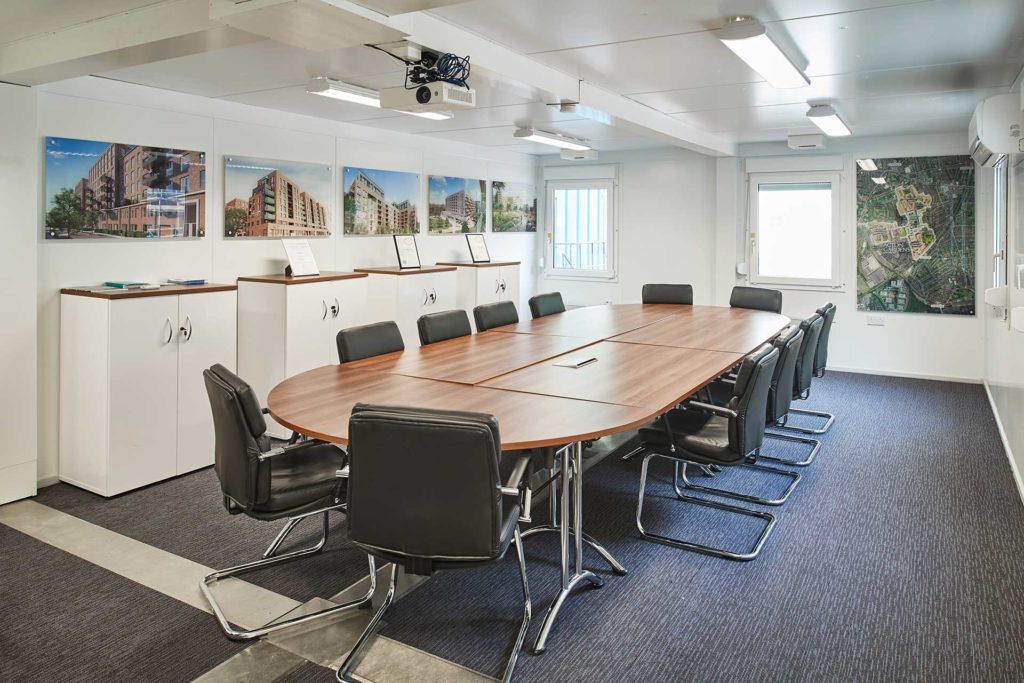 Boardroom in Modular Building