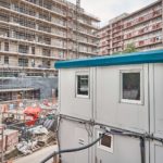 Euro Modular Building – On construction site