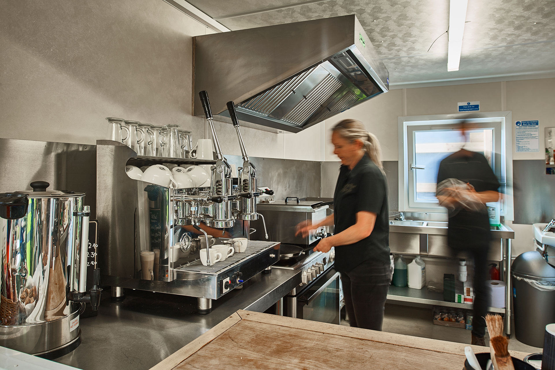 32ft High Spec Ecolink Canteen Kitchen Cabin For Sale Uk Portable Space