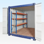 3-Tier Heavy Duty Container Racking for 10ft, 20ft, 30ft and 40ft