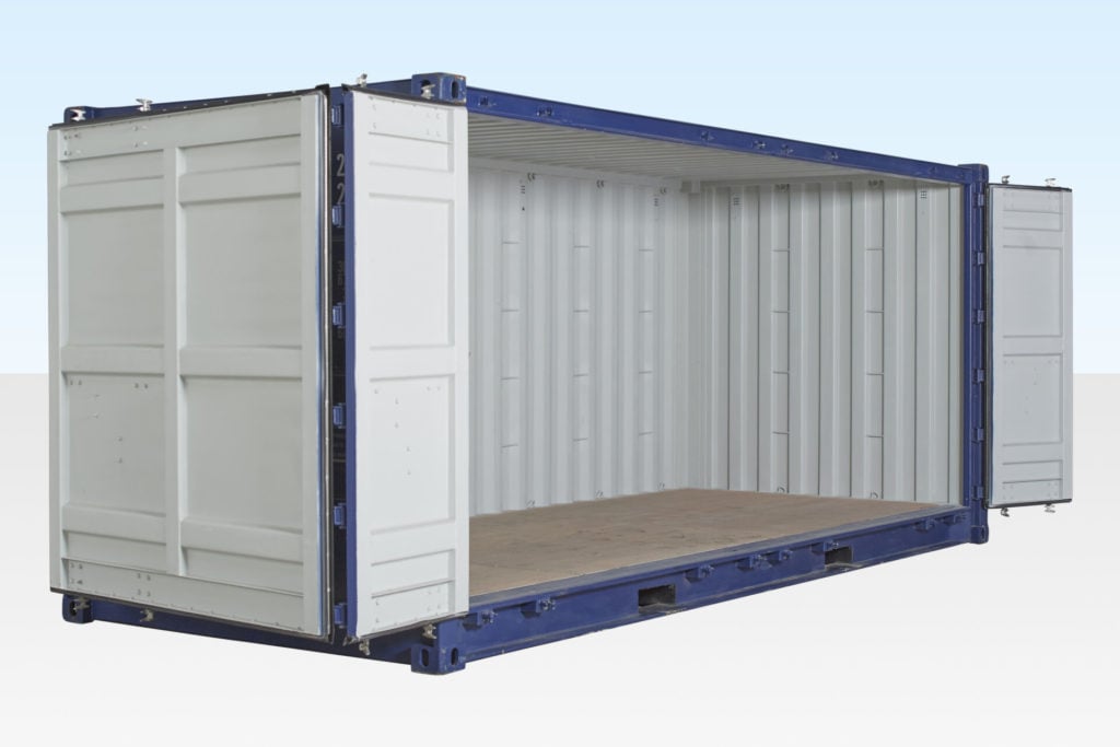 20ft Open Sided Shipping Container for Hire Portable Space