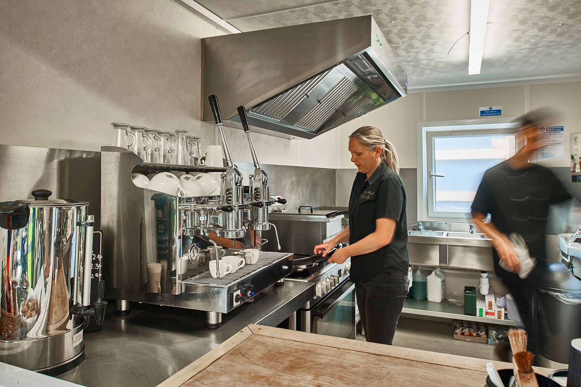 32ft HighSpec ECOlink canteen / kitchen cabin for sale UK Portable Space