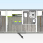 Sleeper Cabin Interior Layout