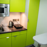 Portable Sleeper Cabin Interior - Kitchen