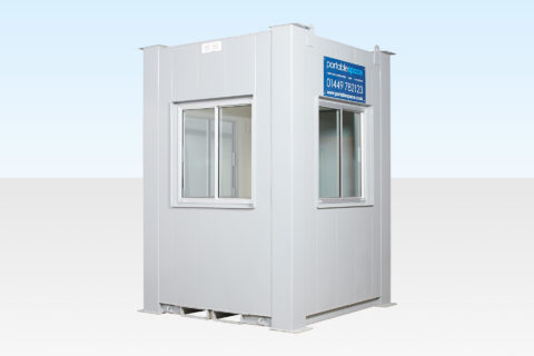 Hire Steel Security Hut