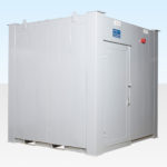 8ft x 9ft Steel Toilet Cabin