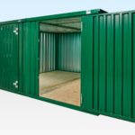 Flat Pack Storage Containers Linked Side by Side