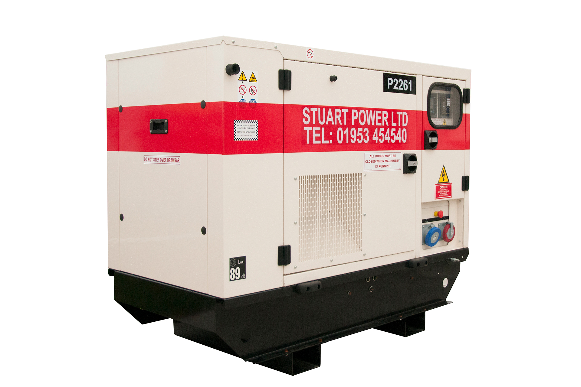 45kVA Generator (Three Phase) for Hire Portable Space