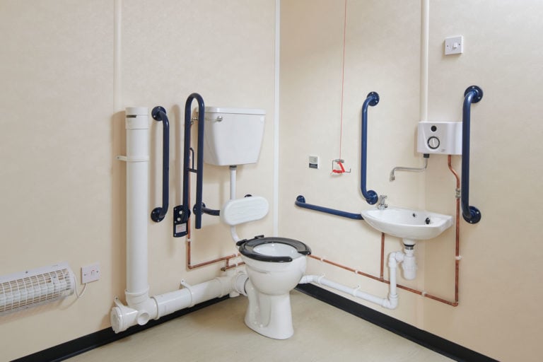 Steel Single Disabled Toilet for Sale Portable Space