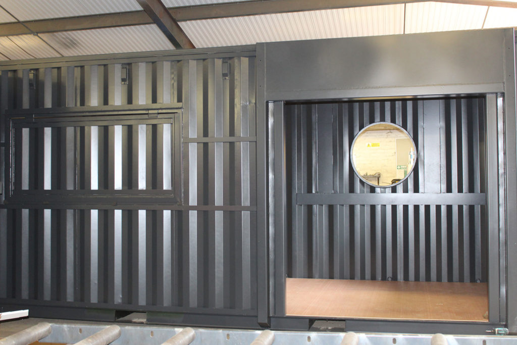 Stage 3 of a container conversion