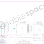 Diagram Rear Shelf in a 3m Flat Pack Store
