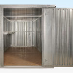 Side & Rear Shelving for 6m end linked flat pack container