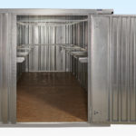 6m End Linked Flat Pack Shelving Both Sides & Rear