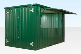 Flat Packed Serving Kiosk