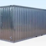 Galvanised Steel 6m Store