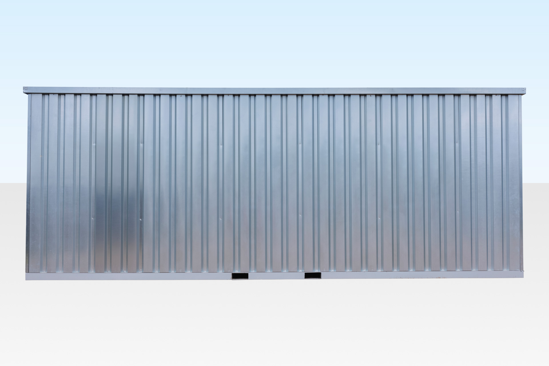 6m XL Flat Pack Container Store - Galvanised 6m XL Flat Pack Container Store - Galvanised