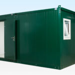 3.3m x 4.6m Side Linked Flat Pack Office - External View