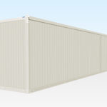Long Flat Pack Office White