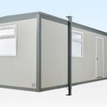 Large Portable Site Office Exterior